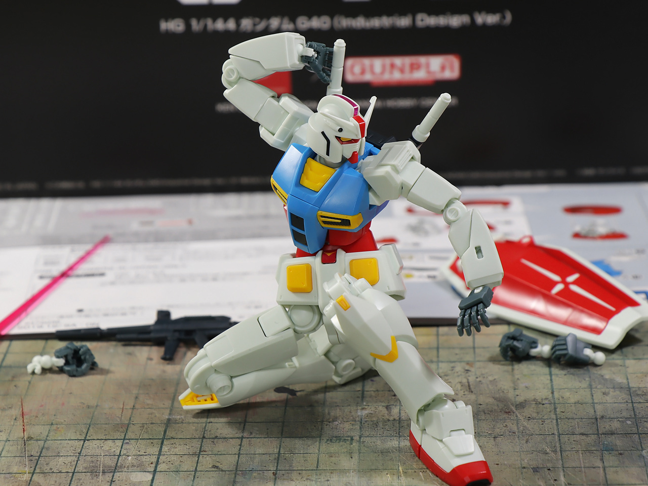 HG 1/144 ガンダムG40 (Industrial Design Ver.)｜バンダイ