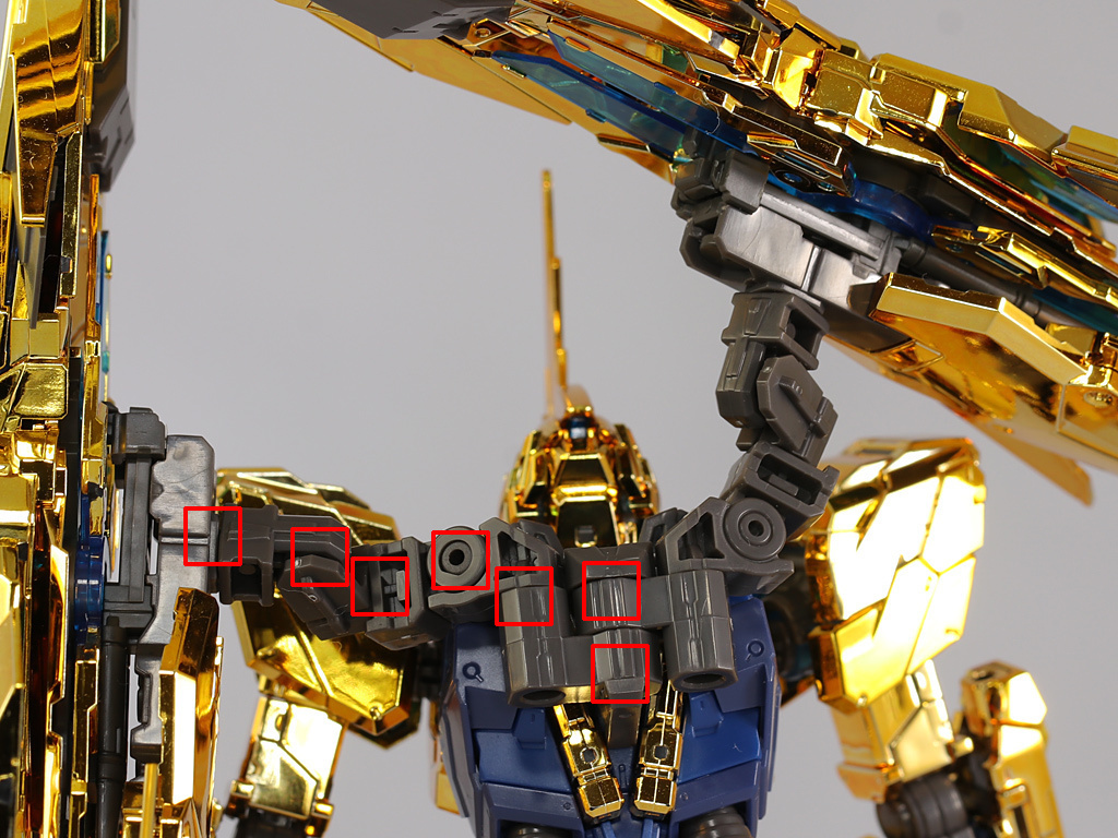 RG ユニコーンガンダム3号機 フェネクス（ナラティブVer.） 素組み