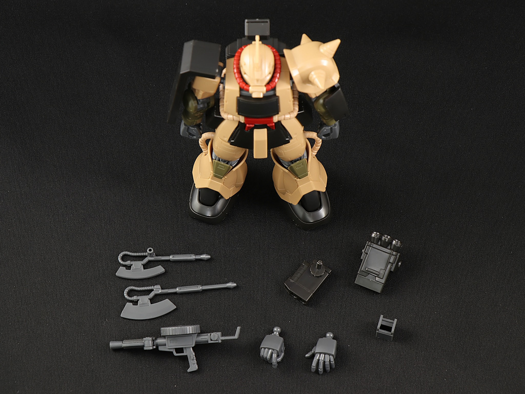 Amazon | HG ORIGIN ザク デザートタイプ MS-06D JD
