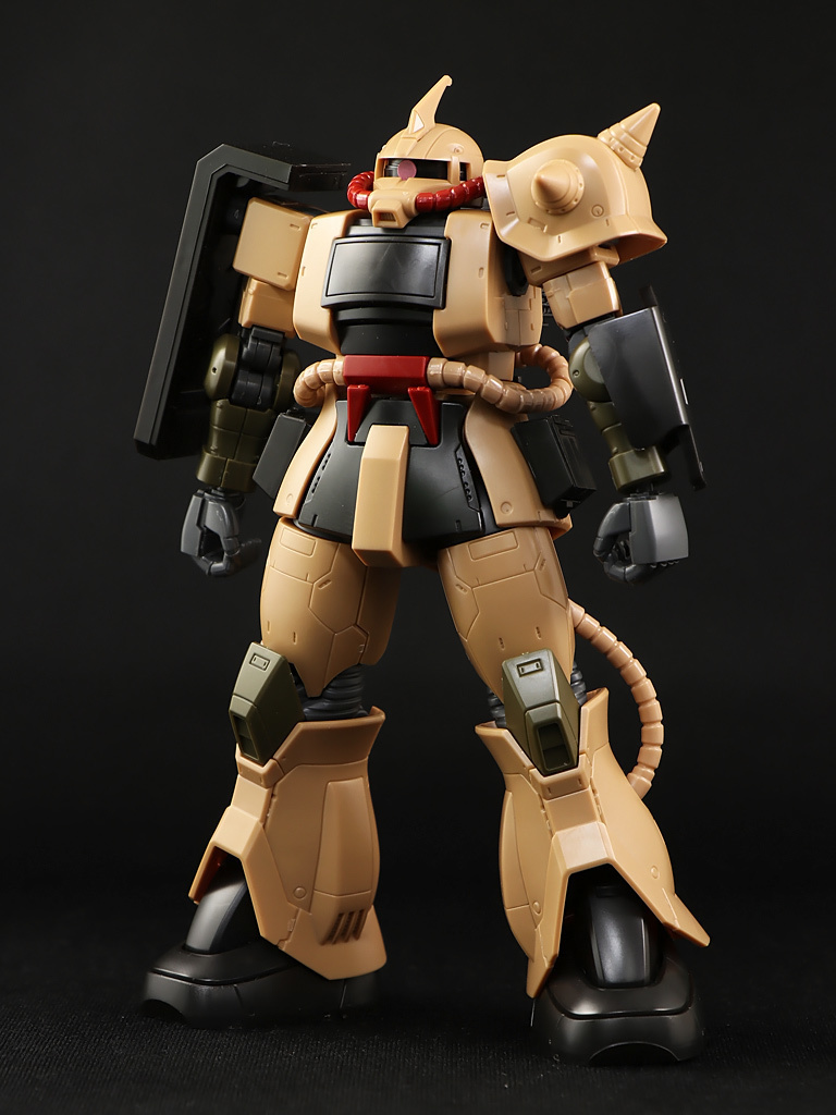 初売り 福袋 HG ザク・デザートタイプ KirinStation 素組みレビュー: ロボット