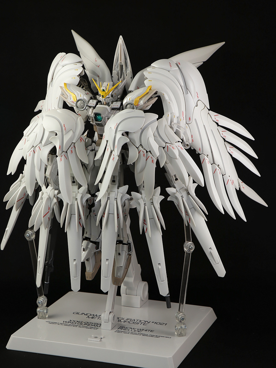 GUNDAM FIX FIGURATION METAL COMPOSITE ウイングガンダムスノーホワイトプレリュード レビュー:  KirinStation