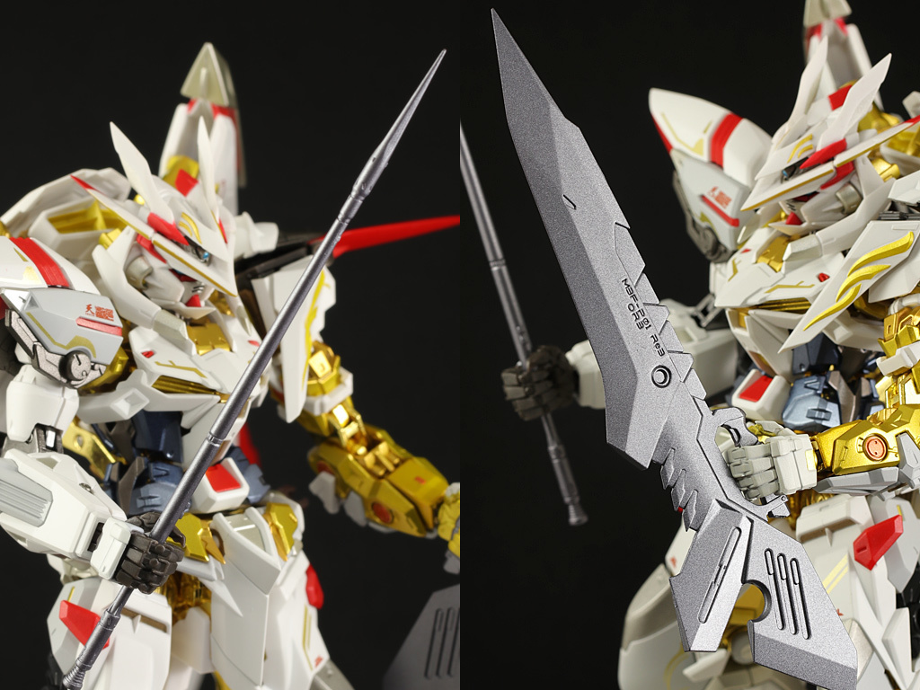 METAL BUILD ガンダムアストレイ ゴールドフレーム天ハナ