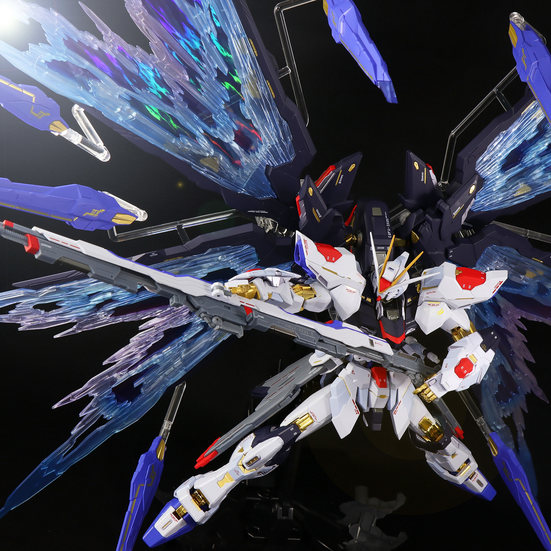 METAL BUILD ストライクフリーダムガンダム 光の翼オプションセット SOUL BLUE Ver. レビュー: KirinStation