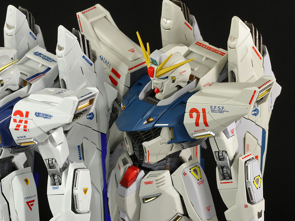 METAL BUILD ガンダムF91 CHRONICLE WHITE Ver. レビュー