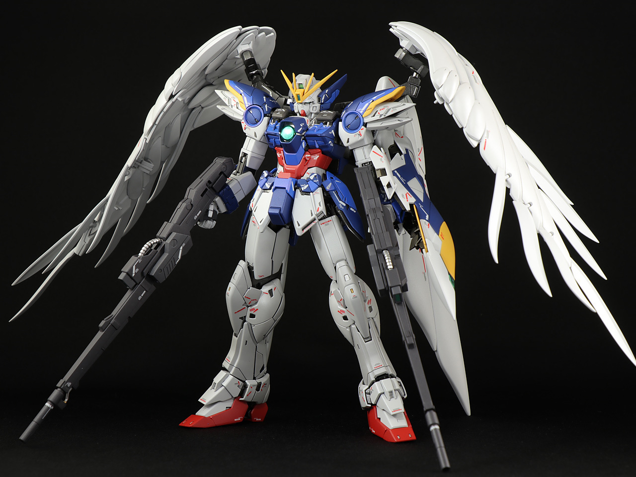 ガンプラ MG ウイングガンダムゼロEW Ver.Ka 塗装済完成品 - おもちゃ