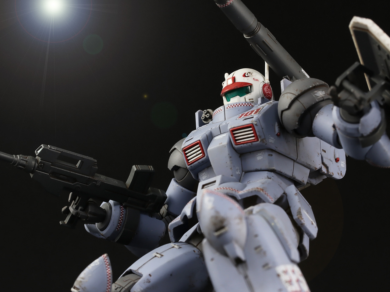 HG ガンキャノン最初機型 全塗装完成品 1/144 ガンプラ ガンダム