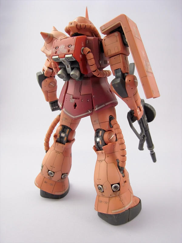 は自分にプチご褒美を RG 1/144 MS-06S ザクII 組立塗装済 模型