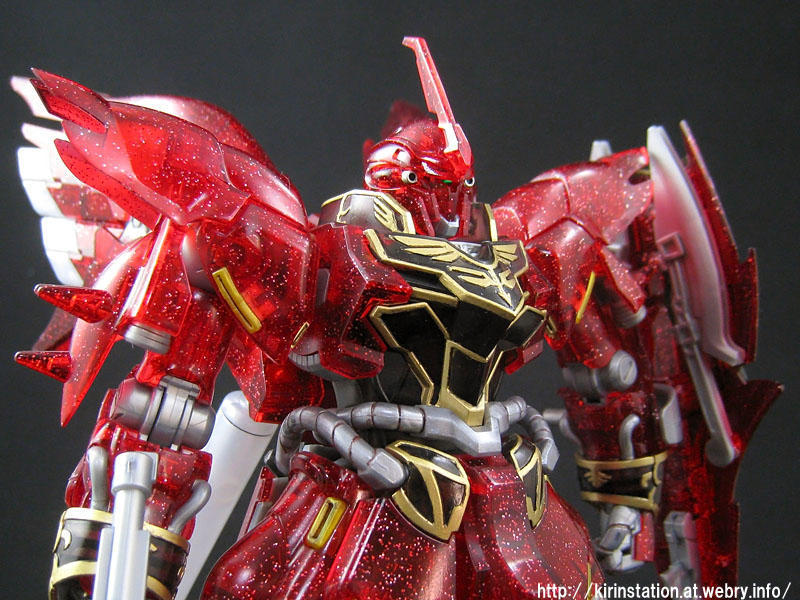 HGUC「シナンジュ劇場版限定レッドコメットスパークルVer