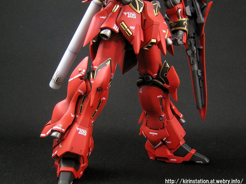 HGUC シナンジュ 塗装済み製作完成: KirinStation