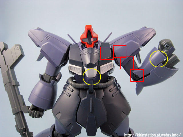 HGUC「ドライセン（ユニコーンVer．）」素組み編完成