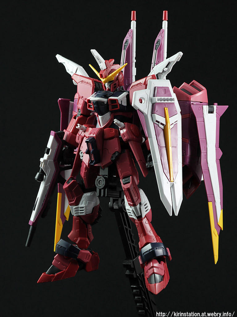 RG ジャスティスガンダム 素組み完成: KirinStation