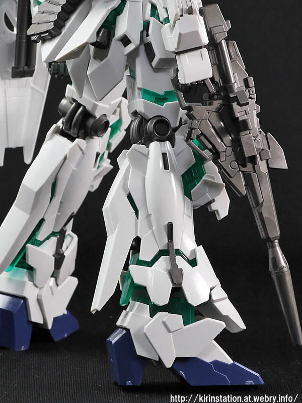 HGUC ユニコーンガンダム（デストロイモード グリーンフレームVer.） 素組みレビュー: KirinStation