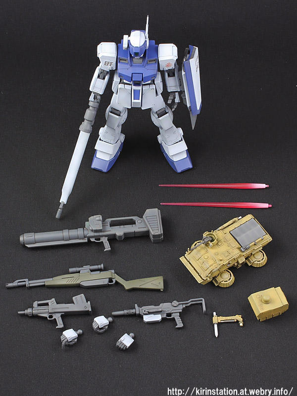 HGUC ジム・スナイパーII（ホワイト・ディンゴ隊仕様） 完成