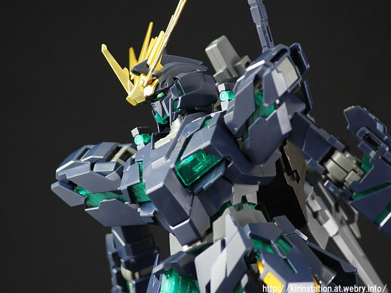 MG 小説版 バンシィ Ver.Ka 最終決戦仕様 素組みレビュー