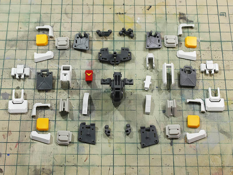 胸部作成…【MSZ-006 ZガンダムVer.ka その5】 | F氏の気ままな