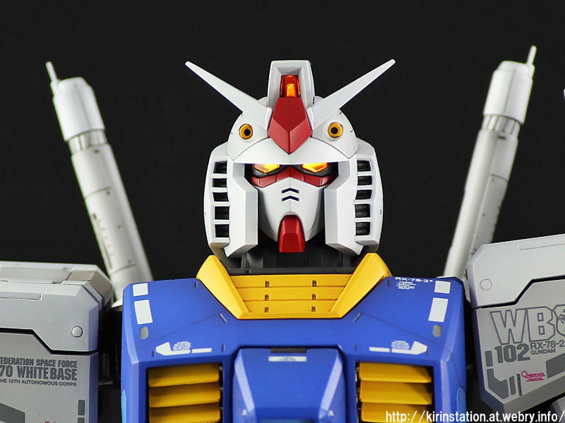 MG RX-78-2 ガンダム Ver.3.0 ＋拡張セット 完成: KirinStation