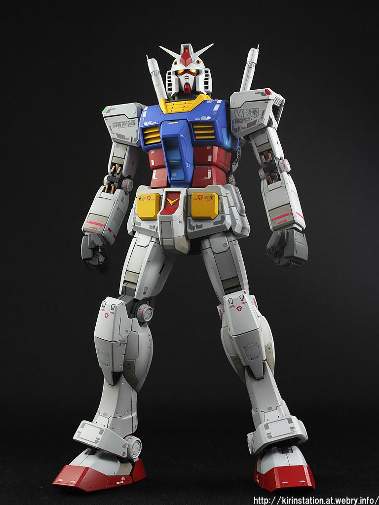 MG RX-78-2 ガンダム Ver.3.0 ＋拡張セット 完成: KirinStation