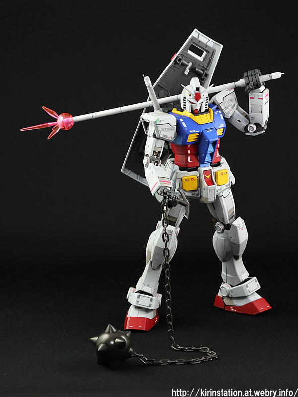 MG RX-78-2 ガンダム Ver.3.0 ＋拡張セット 完成: KirinStation