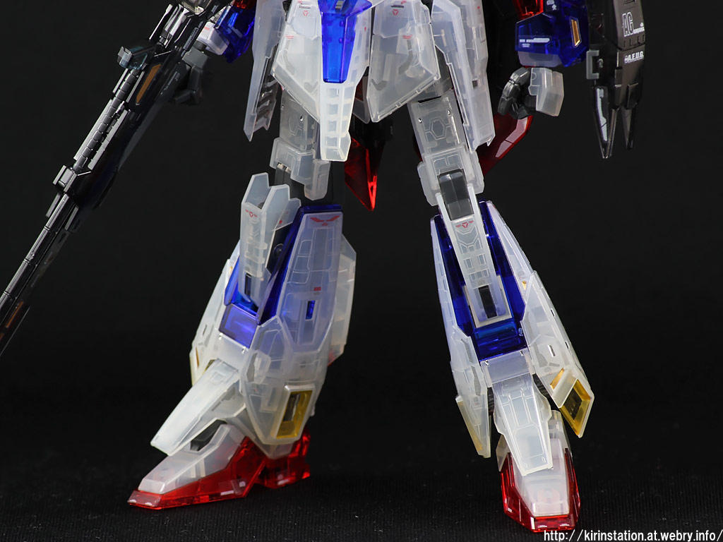 RG ゼータガンダム クリアカラーVer. 完成: KirinStation