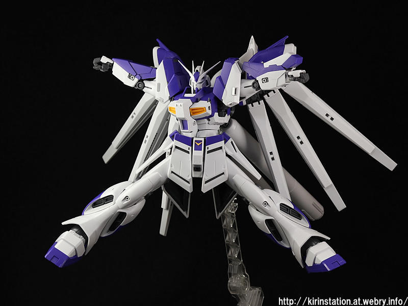 MG Hi-νガンダム Ver.Ka 素組みレビュー: KirinStation