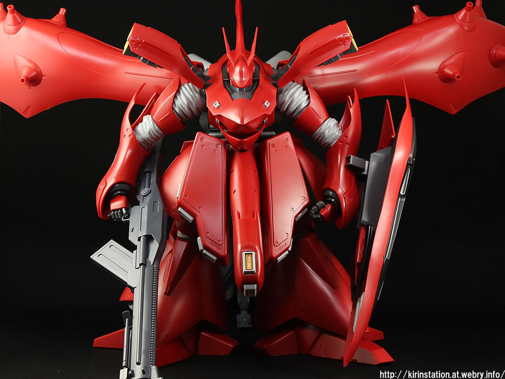 塗装品】 RE/100 ナイチンゲール キャンディレッド ガンプラ LED - 模型/プラモデル