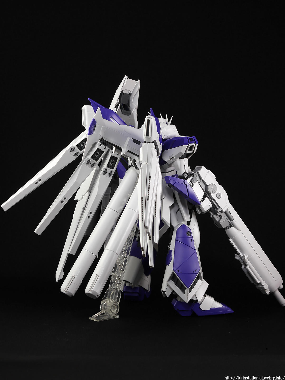 MG Hi-νガンダム Ver.Ka HWS拡張セット 素組みレビュー