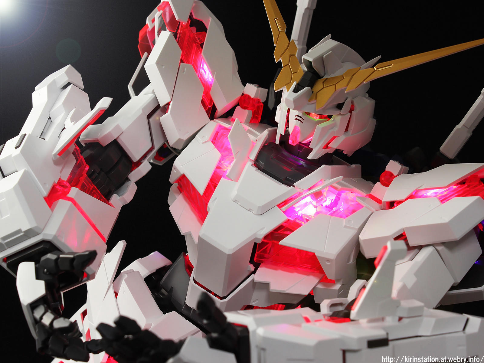 PG ユニコーンガンダム 素組みレビュー デストロイモード編: KirinStation