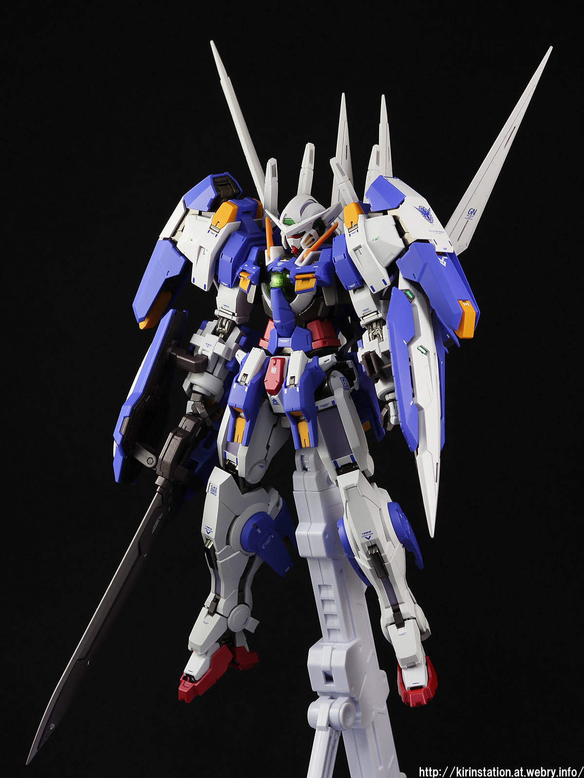 通販高評価METAL BUILD ガンダムアヴァランチエクシア（ウェポンプラスパック）中古品 + オプションパーツセット 新品 機動戦士ガンダムOO