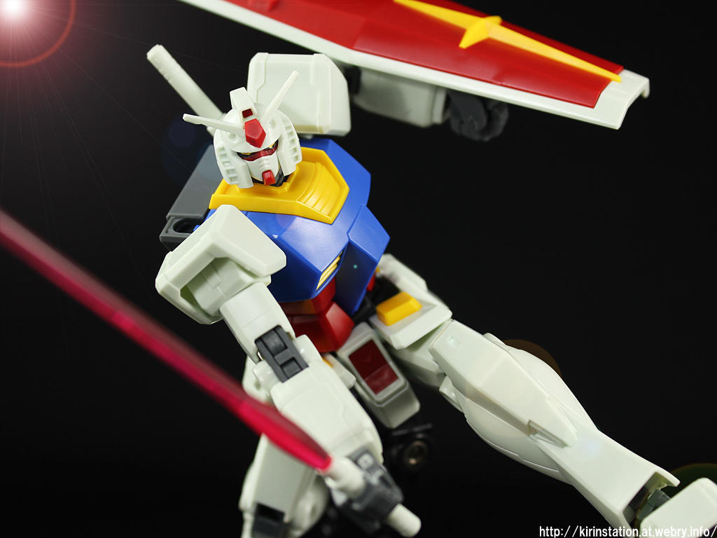 HGUC RX-78-2 ガンダム REVIVE 素組みレビュー: KirinStation