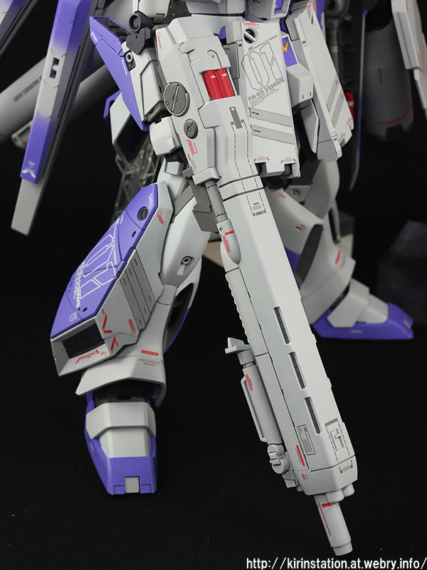 MG Hi-νガンダム Ver.Ka + H.W.S.拡張セット 完成PART2