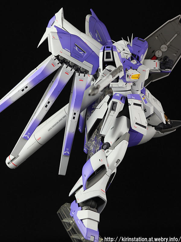MG Hi-νガンダム Ver.Ka + H.W.S.拡張セット 完成PART2
