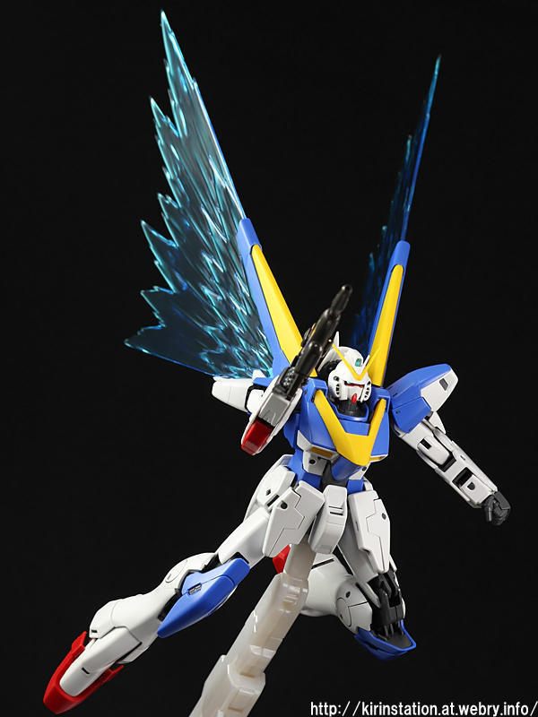 MG V2ガンダム Ver.Ka用 拡張エフェクトユニット ”光の翼” レビュー: KirinStation