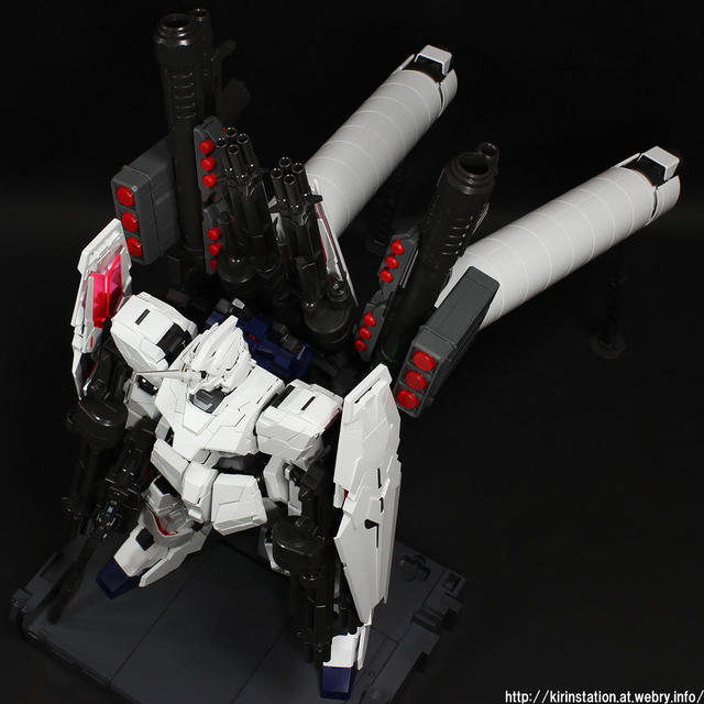 PG ユニコーンガンダム用 FA拡張ユニット 素組みレビュー: KirinStation