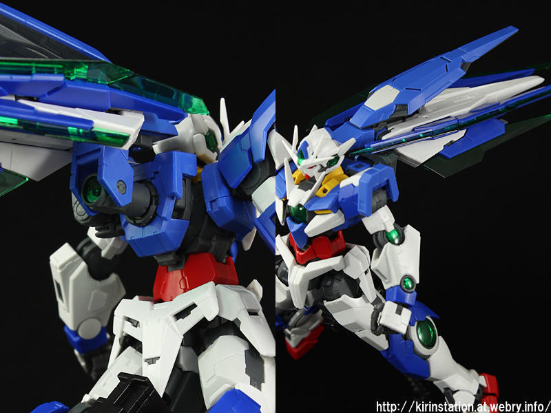 RG ダブルオークアンタ 素組みレビュー: KirinStation