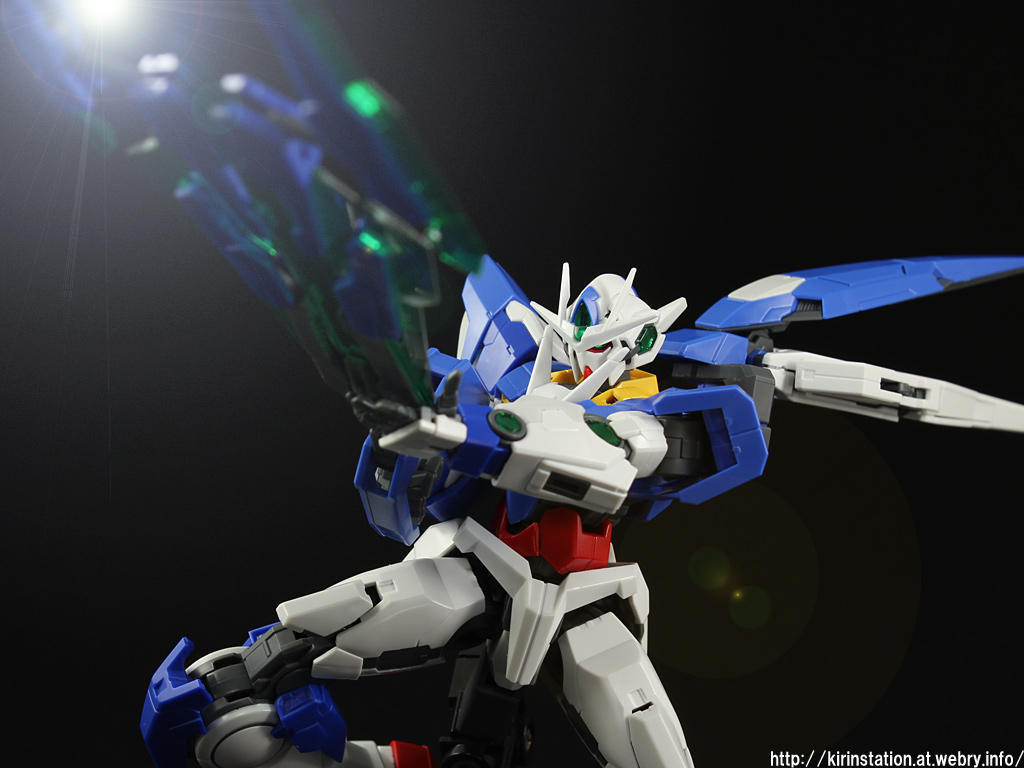RG ダブルオークアンタ 素組みレビュー: KirinStation