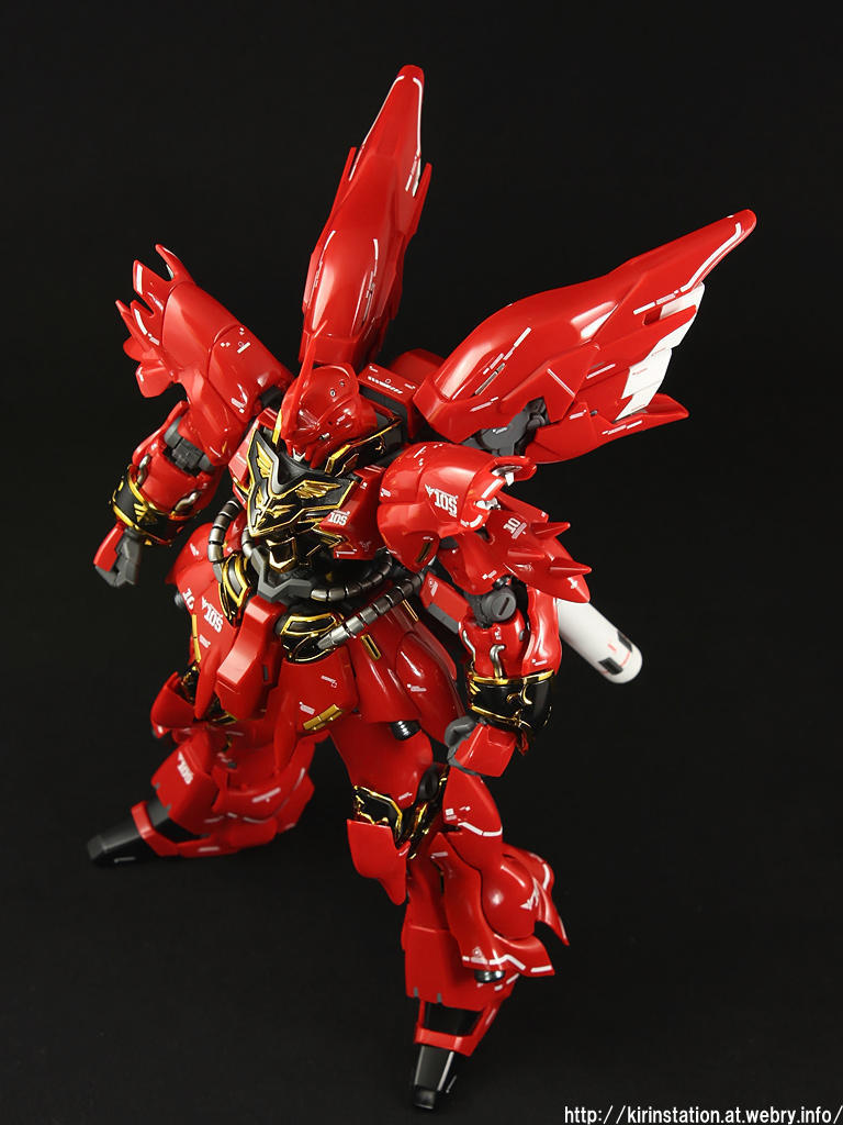 RG シナンジュ ＋ シナンジュ用拡張セット 完成: KirinStation
