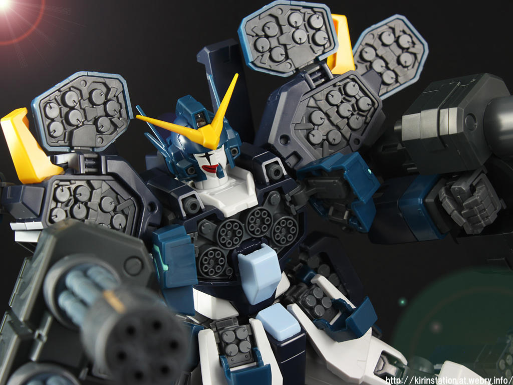 MG ガンダムヘビーアームズ改 EW 素組みレビュー: KirinStation