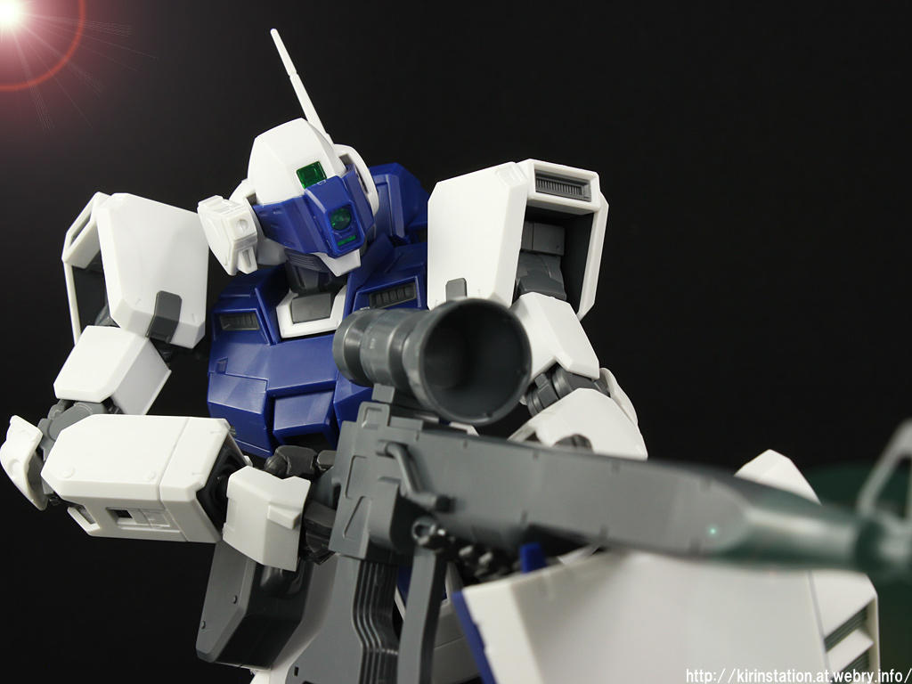 Mg ジム スナイパーii ホワイト ディンゴ隊仕様 素組みレビュー Kirinstation