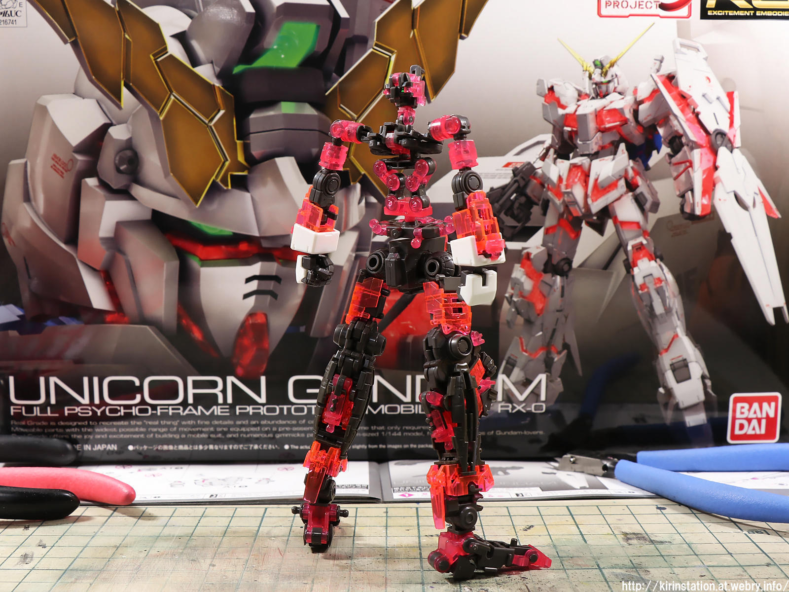 RG ユニコーンガンダム 製作（１）: KirinStation