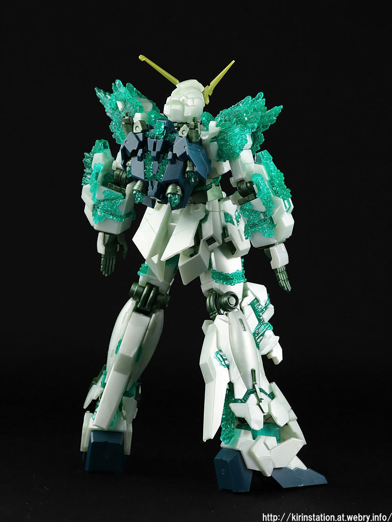 HGUC ユニコーンガンダム（光の結晶体） ガンダムベース限定 素組みレビュー: KirinStation