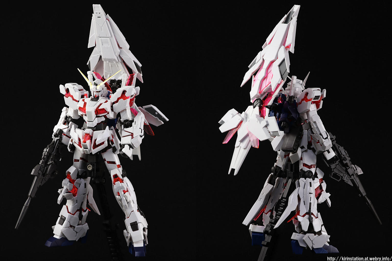 RG ユニコーンガンダム（バンデシネVer.） 素組みレビュー: KirinStation