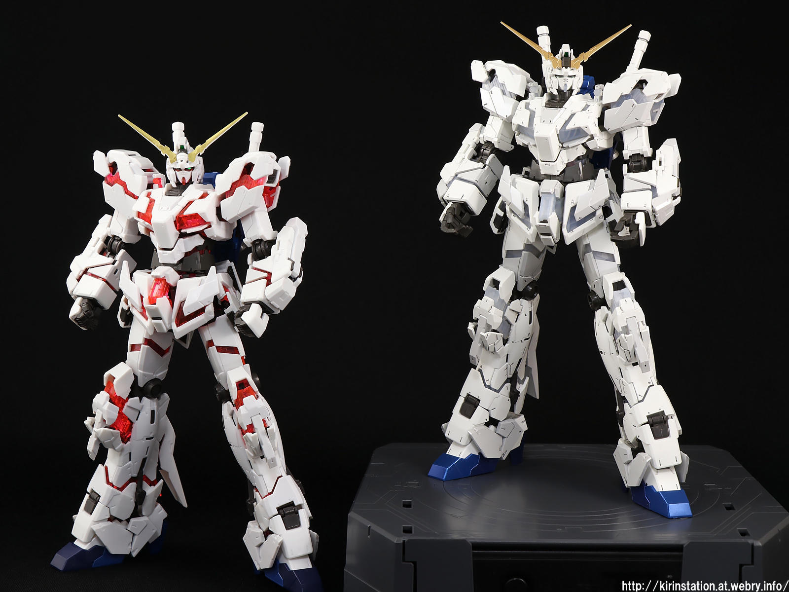 RG ユニコーンガンダム Ver.TWC [LIGHTING MODEL] レビュー: KirinStation