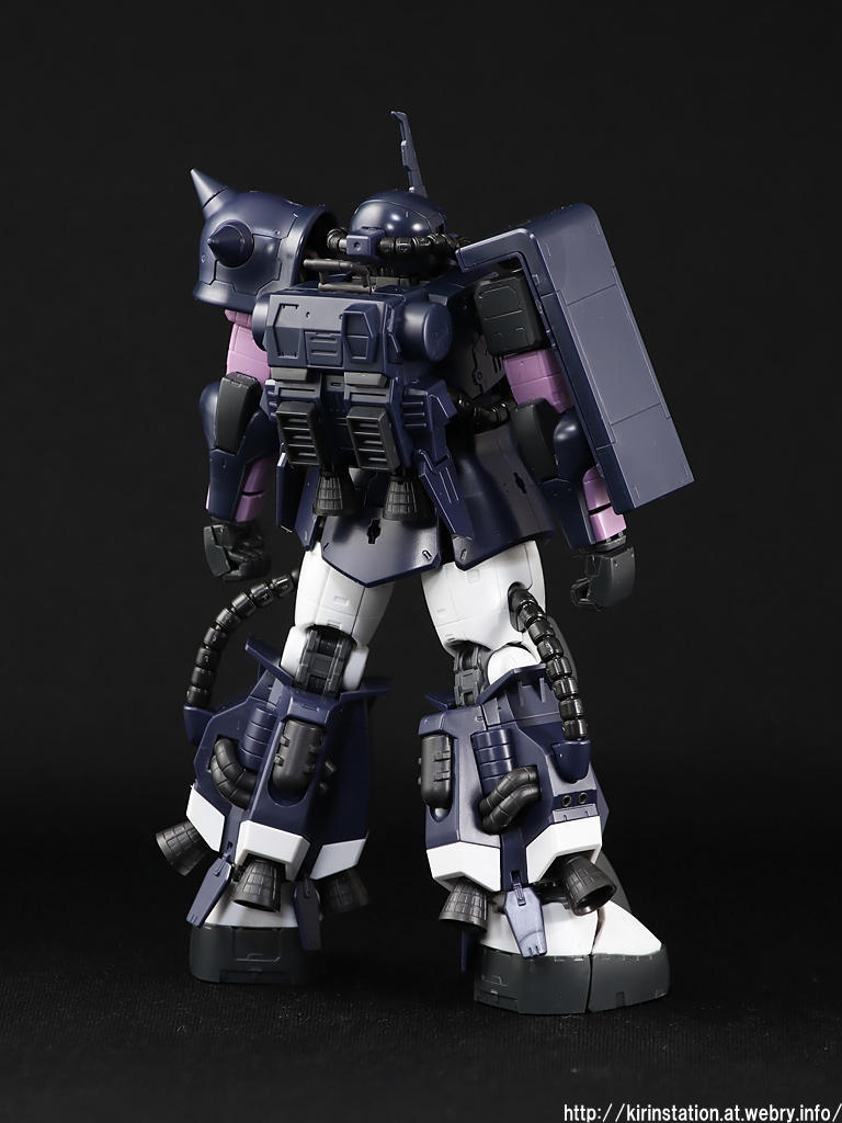 RG 黒い三連星専用ザクⅡ 素組みレビュー: KirinStation