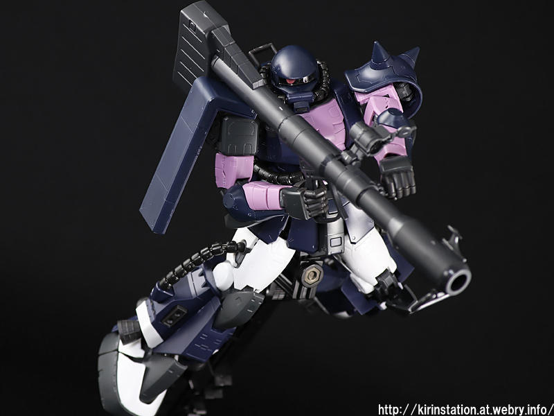 RG 黒い三連星専用ザクⅡ 素組みレビュー: KirinStation