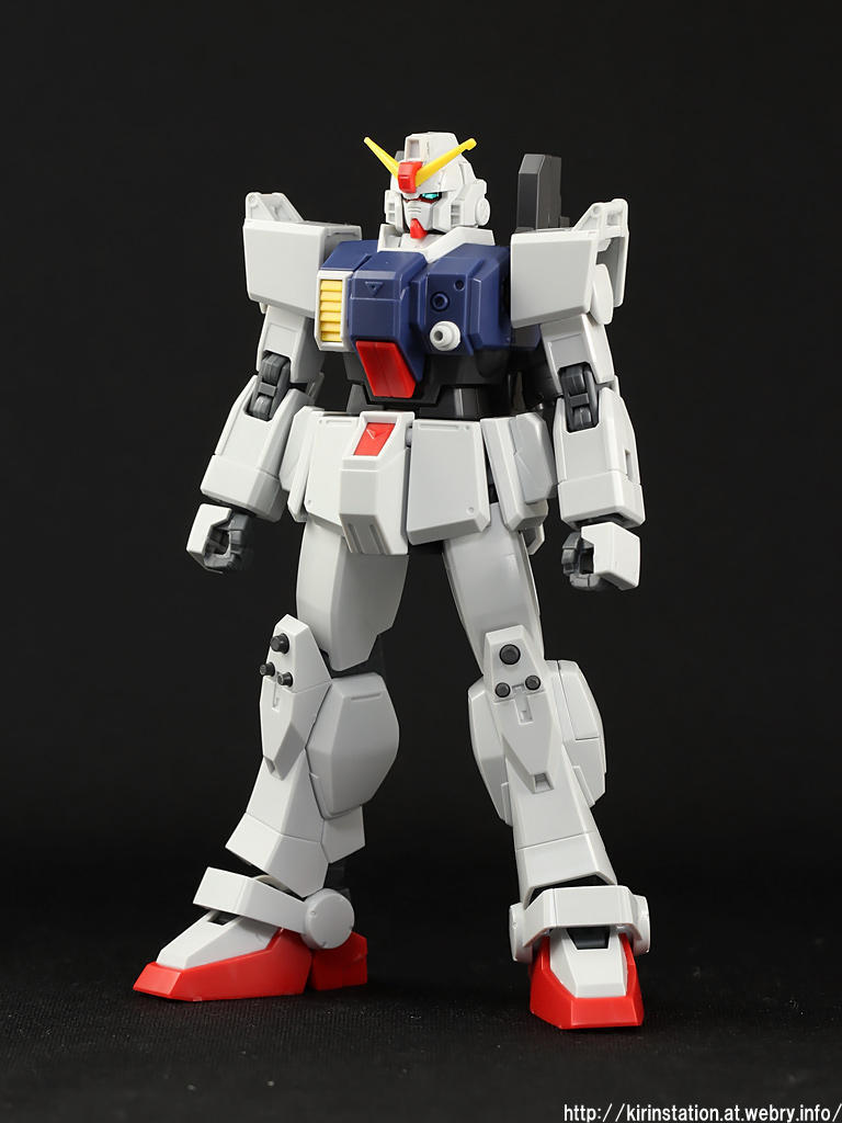 【匿名配送】HGUC 1/144 陸戦型ガンダム 塗装済 完成品 ジムヘッド付き