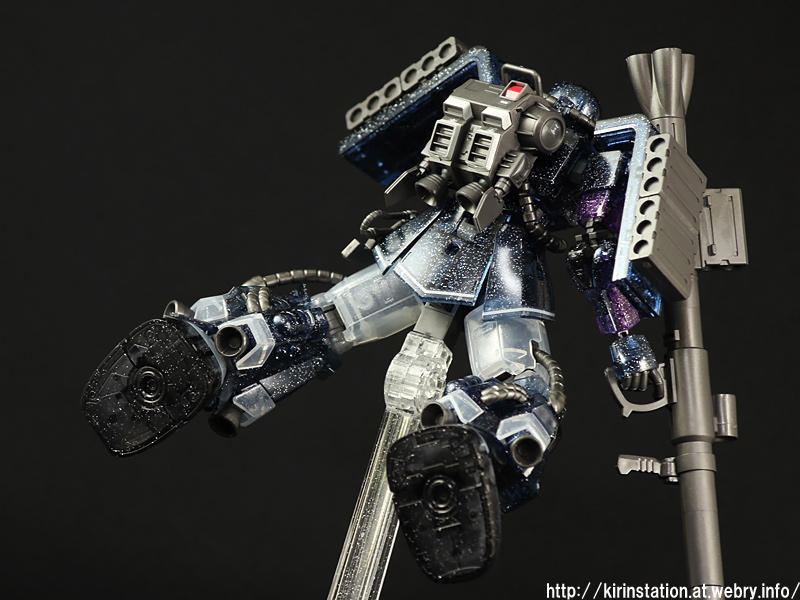 HG 高機動型ザクII 劇場限定 リミテッドクリアVer. 素組み HG 高機動型ザクII 劇場限定 リミテッドクリアVer. 素組み