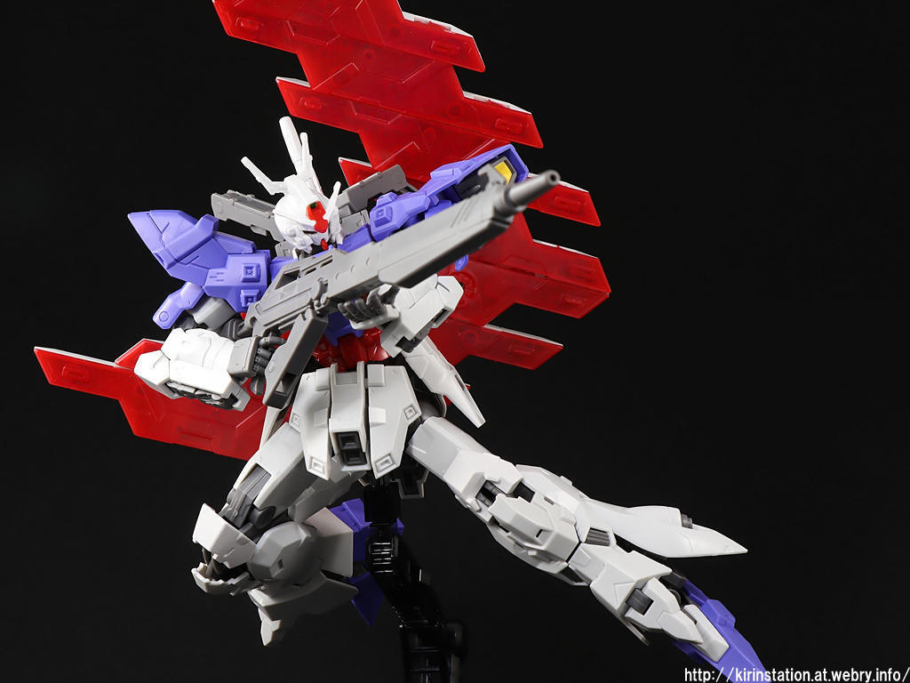 HG 1/144 ロング・ライフル ガンダムエース付録 レビュー: KirinStation