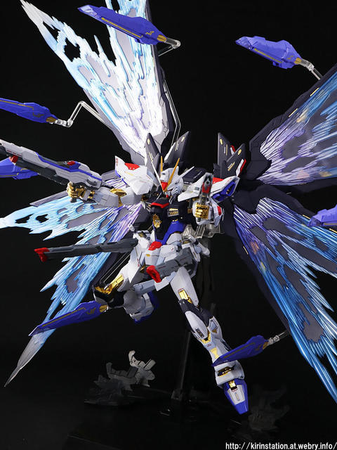 METAL BUILD ストライクフリーダムガンダム SOUL BLUE Ver. レビュー