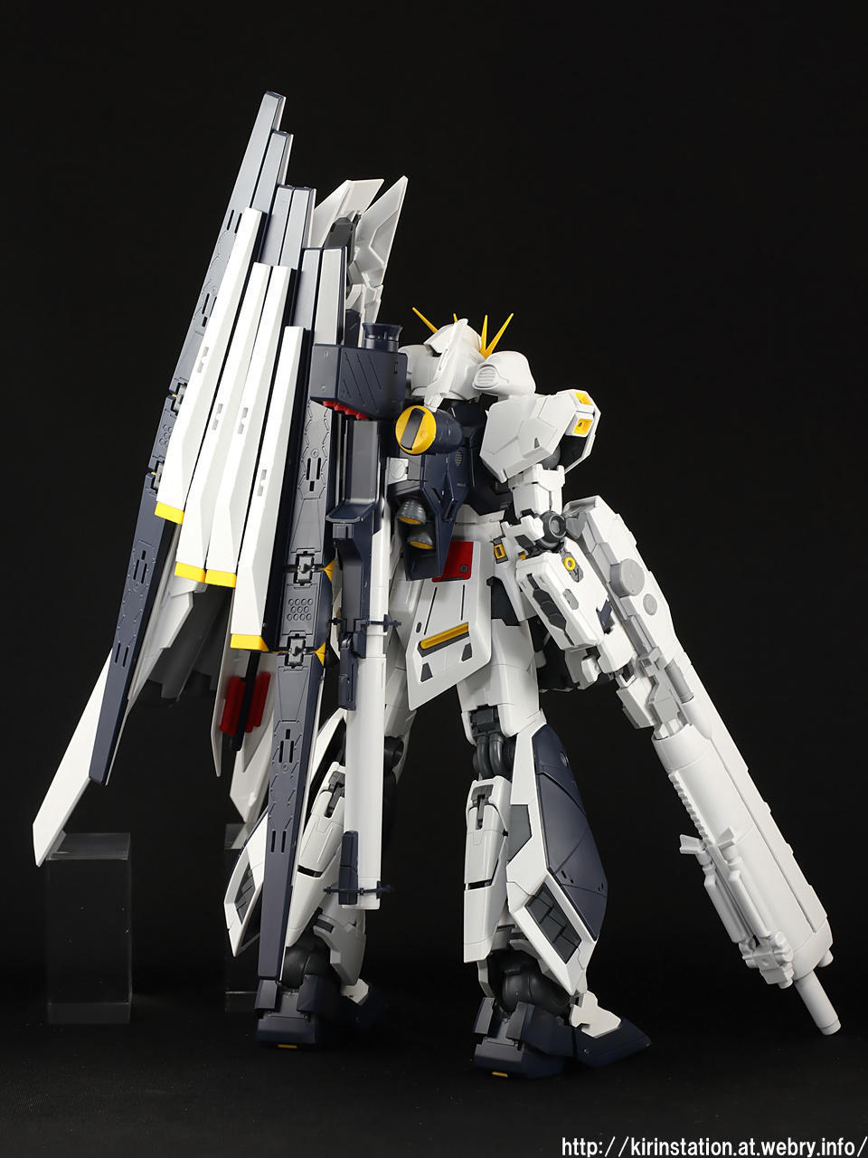 MG νガンダム Ver.Ka用 HWS拡張セット 素組みレビュー: KirinStation