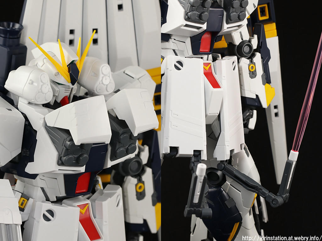 MG νガンダム Ver.Ka用 HWS拡張セット 素組みレビュー: KirinStation